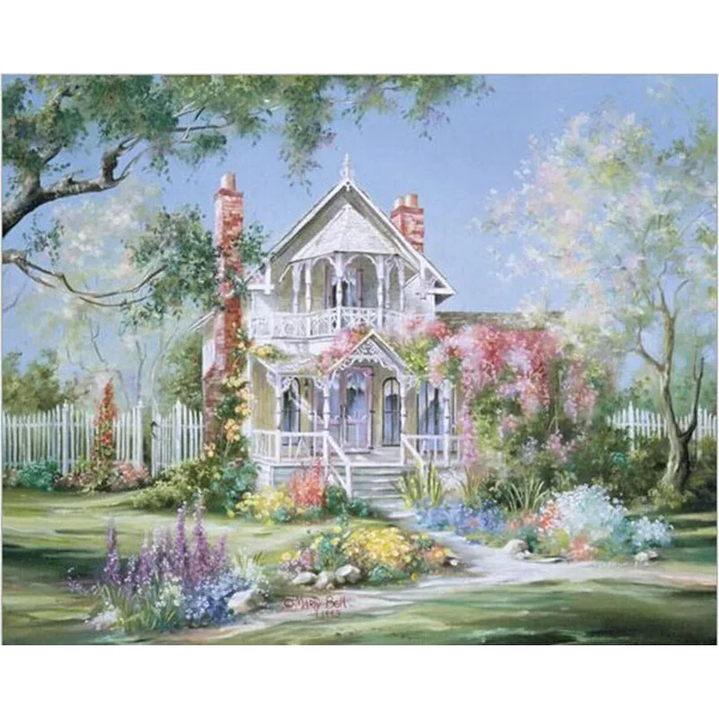ArtSailing pictures by numbers Beautiful Garden House paintings by numbers on canvas painting Poster with DIY Frame NP-041
ArtSailing pictures by numbers Beautiful Garden House paintings by numbers on canvas painting Poster with DIY Frame NP-041