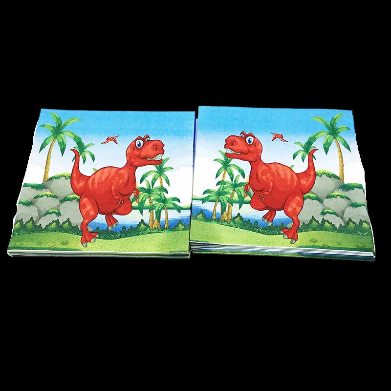20pcs/pack Dinosaur theme disposable napkins Dinosaur theme birthday party decoration Dinosaur disposable tableware
20pcs/pack Dinosaur theme disposable napkins Dinosaur theme birthday party decoration Dinosaur disposable tableware