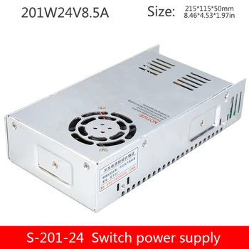 S-201-12V switching power supply 201W output DC12V 16.5A single-group regulated DC power supply module
S-201-12V switching power supply 201W output DC12V 16.5A single-group regulated DC power supply module