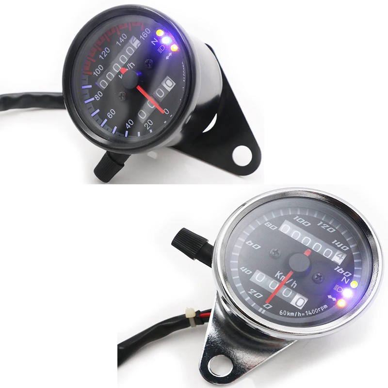 Retro Black Digital Speedometer Odometer Tachometer for Motorcycle DC 12V Motorbike Vintage Meter Scooter Silver Instrument
Retro Black Digital Speedometer Odometer Tachometer for Motorcycle DC 12V Motorbike Vintage Meter Scooter Silver Instrument