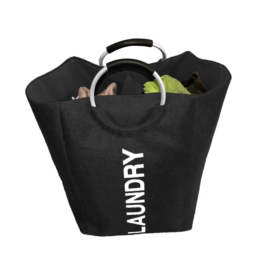 Faux Linen Laundry Storage Bag Handheld Portable Shopping Packet Fold Dirty Clothes Sundries Organizer Hamper Two Compartment
Faux Linen Laundry Storage Bag Handheld Portable Shopping Packet Fold Dirty Clothes Sundries Organizer Hamper Two Compartment