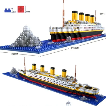 1860 pcs NO match RS titanic cruise ship model boat DIY building Diamond Blocks Kit children kids toys Christmas gifts
1860 pcs NO match RS titanic cruise ship model boat DIY building Diamond Blocks Kit children kids toys Christmas gifts