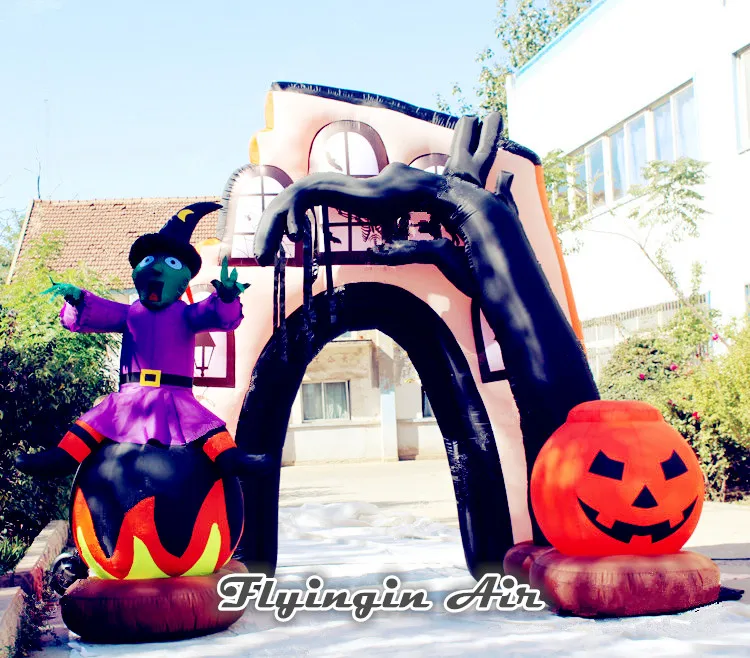 Customized 4m*3.5m Halloween Inflatable Pumpkin Arch Blow Up Entrance Tunnel For Store Outdoor And Indoor Decoration
Customized 4m*3.5m Halloween Inflatable Pumpkin Arch Blow Up Entrance Tunnel For Store Outdoor And Indoor Decoration