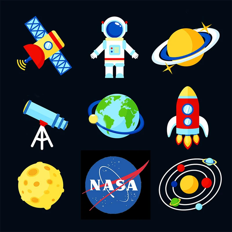 Nengdou Y94 UFO Astronaut Patch Universe Acrylic Brooches Rocket Planet Irons for Clothes Space Badges For Backpack Icons Pins
Nengdou Y94 UFO Astronaut Patch Universe Acrylic Brooches Rocket Planet Irons for Clothes Space Badges For Backpack Icons Pins