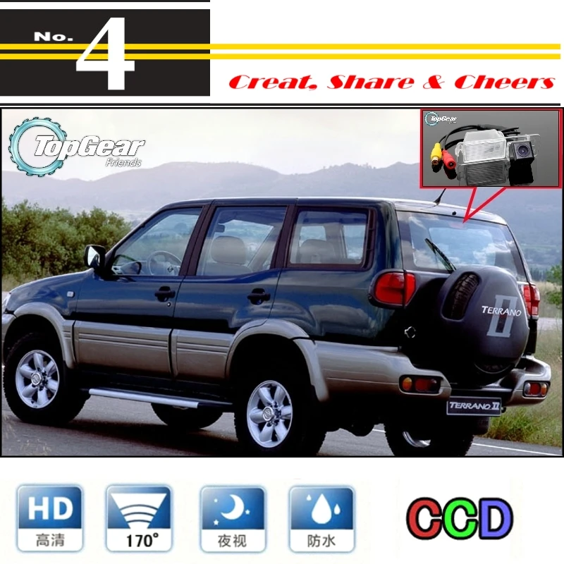 For Nissan Terrano 1995~2005 Car Camera High Quality Rear View Back Up Camera For PAL / NTSC To Tuning | CCD Connector
For Nissan Terrano 1995~2005 Car Camera High Quality Rear View Back Up Camera For PAL / NTSC To Tuning | CCD Connector