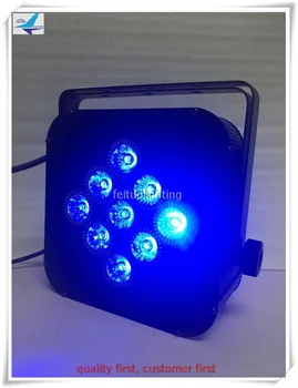 E-6x with fly case Led par battery 9*10w rgbw mini flat par wireless battery led par for studio stage wedding christmas
E-6x with fly case Led par battery 9*10w rgbw mini flat par wireless battery led par for studio stage wedding christmas