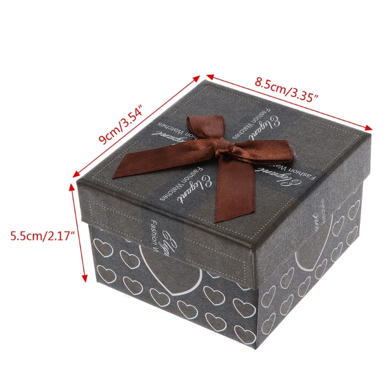 Fashion Watch Accessory Bowtie Durable Present Gift Box Case For Bracelet Bangle Jewelry Gift Watch Box gai
Fashion Watch Accessory Bowtie Durable Present Gift Box Case For Bracelet Bangle Jewelry Gift Watch Box gai