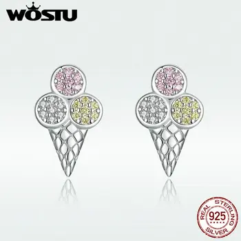 WOSTU 2020 New Arrival 925 Sterling Silver Cute Ice Cream Hot Fashion Three Lovely Colors Earrings For Women Gift DXE642
WOSTU 2020 New Arrival 925 Sterling Silver Cute Ice Cream Hot Fashion Three Lovely Colors Earrings For Women Gift DXE642