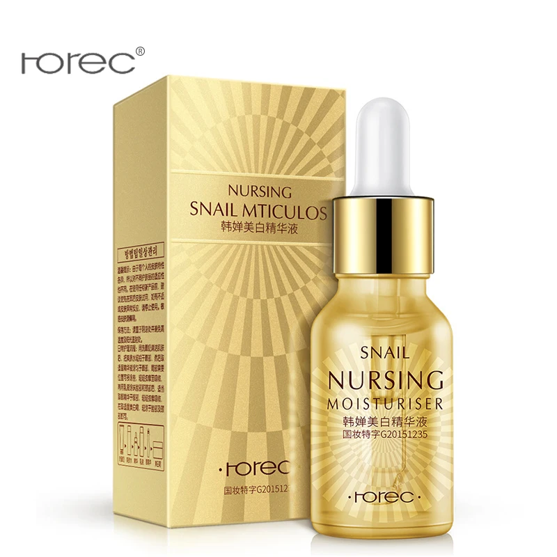 ROREC Whitening Snail Face Serum Anti Wrinkle Face Essence Anti Aging Collagen Nourishing Moisturizing Acne Treatment Skin Care
ROREC Whitening Snail Face Serum Anti Wrinkle Face Essence Anti Aging Collagen Nourishing Moisturizing Acne Treatment Skin Care