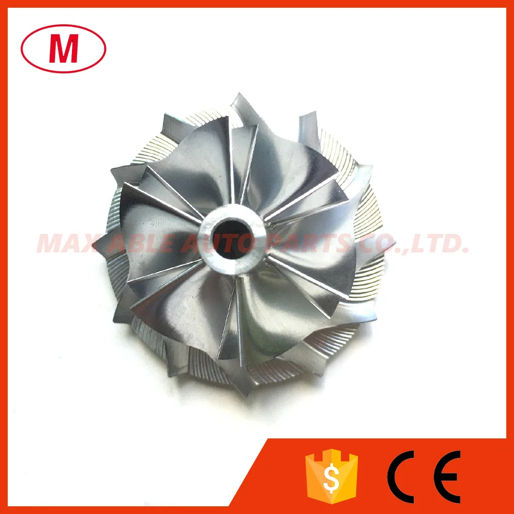 RHF5 34.34/47.00mm 6+6 blades Forward High Performance Turbo Billet Compressor wheel/Aluminum 2618/Milling compressor wheel
RHF5 34.34/47.00mm 6+6 blades Forward High Performance Turbo Billet Compressor wheel/Aluminum 2618/Milling compressor wheel