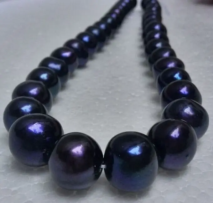 Wholesale FREE SHIPPING > 12-14 MM TAHITIAN NATURAL SOUTH SEA BLACK PEARL NECKLACE 14KGP Gold Clasp
Wholesale FREE SHIPPING > 12-14 MM TAHITIAN NATURAL SOUTH SEA BLACK PEARL NECKLACE 14KGP Gold Clasp