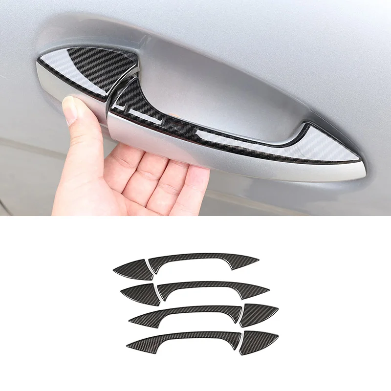 4 x Carbon Fiber ABS Chrome Car Door Handle Trim For Mercedes Benz GLK GL ML C Class W204 X204 With LOGO Car Accessories
4 x Carbon Fiber ABS Chrome Car Door Handle Trim For Mercedes Benz GLK GL ML C Class W204 X204 With LOGO Car Accessories