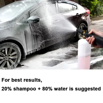 LumiParty High Pressure Snow Foam Lance for K2/K3 Series Soap Foamer Adjustable Foam Nozzle Generator Car Washer Generator r30
LumiParty High Pressure Snow Foam Lance for K2/K3 Series Soap Foamer Adjustable Foam Nozzle Generator Car Washer Generator r30