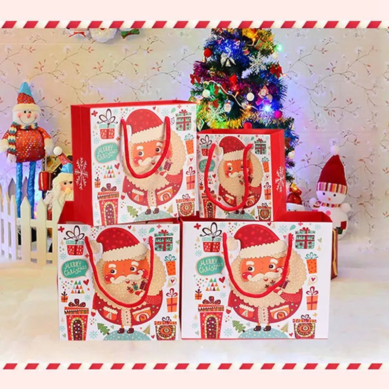 1 Pcs Christmas Party DecorationRed Christmas Gift Bags Candy Paper Bag Cartoon Santa Claus Handbag Xmas Dessert Cookie Bags
1 Pcs Christmas Party DecorationRed Christmas Gift Bags Candy Paper Bag Cartoon Santa Claus Handbag Xmas Dessert Cookie Bags