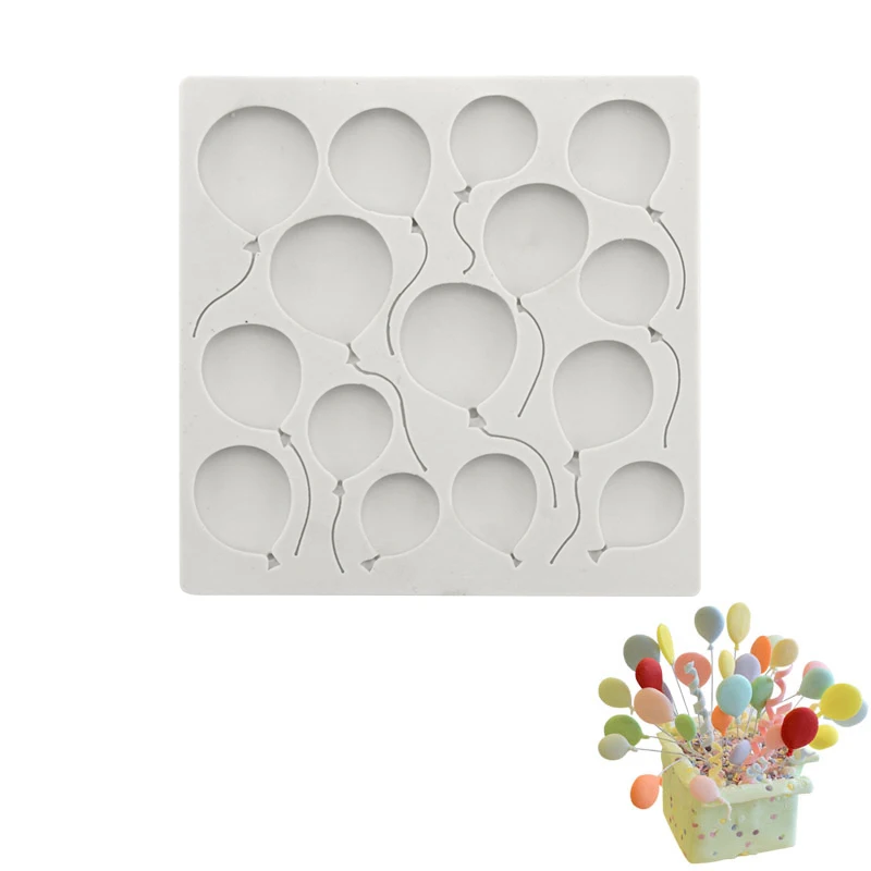 Silicone Molds Cake Decorating DIY Baking Tools Of Small Balloon Cake Mold Chocolate Decorative Tools
Silicone Molds Cake Decorating DIY Baking Tools Of Small Balloon Cake Mold Chocolate Decorative Tools