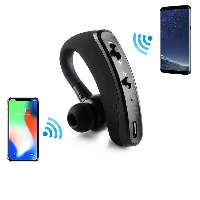 Handsfree Business Bluetooth Headphone With Mic Voice Control Wireless Earphone Bluetooth Headset For Drive Noise Cancelling
Handsfree Business Bluetooth Headphone With Mic Voice Control Wireless Earphone Bluetooth Headset For Drive Noise Cancelling