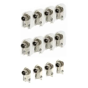 Lot 10pcs Plastic 90 Degree Angle Plug AL Male 75ohm Coaxial Cable Adapter TV Satellite Antenna Factory Wholesale
Lot 10pcs Plastic 90 Degree Angle Plug AL Male 75ohm Coaxial Cable Adapter TV Satellite Antenna Factory Wholesale