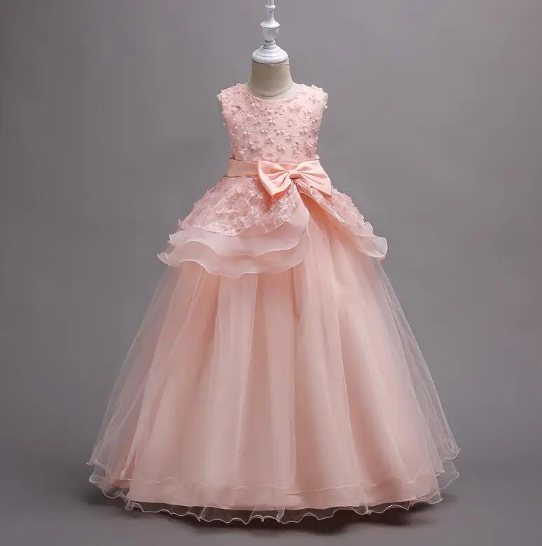 Children's floral performance princess dress girls lace embroidery mesh long dancing dress Family Matching Outfits R506
Children's floral performance princess dress girls lace embroidery mesh long dancing dress Family Matching Outfits R506