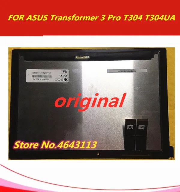 Free shipping12.6 LCD LED Screen glass Assembly Digitizer FOR ASUS Transformer 3 Pro T304 T304UA LCD Touch Screen Assembly
Free shipping12.6 LCD LED Screen glass Assembly Digitizer FOR ASUS Transformer 3 Pro T304 T304UA LCD Touch Screen Assembly