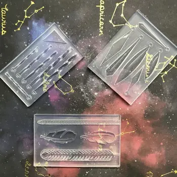 Fashion DIY Silicone Mold UV Resin Epoxy Molds Jewelry Crafts Molud for Making Accessories Irregular Feather Leaves Moulds
Fashion DIY Silicone Mold UV Resin Epoxy Molds Jewelry Crafts Molud for Making Accessories Irregular Feather Leaves Moulds