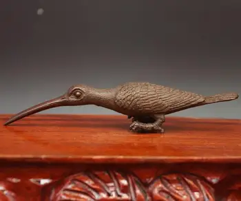 Chinese 100% red Copper Animal Long-billed Dowitcher osprey wading Bird Statue mini small statue Decoration Home Gift
Chinese 100% red Copper Animal Long-billed Dowitcher osprey wading Bird Statue mini small statue Decoration Home Gift