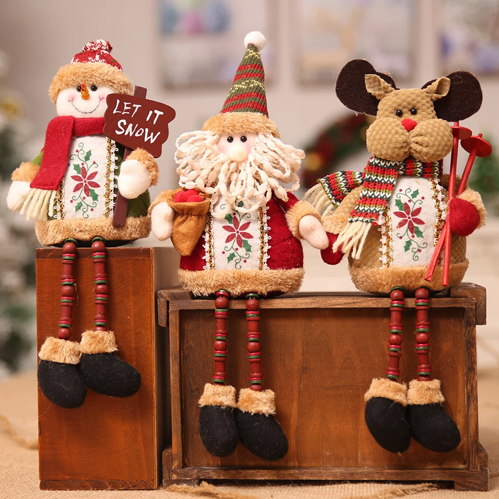 Bead Long Leg Sitting Christmas Tree Doll Xmas Hang Show Window Holiday Gift Small Santa Snowman Reindeer Toy
Bead Long Leg Sitting Christmas Tree Doll Xmas Hang Show Window Holiday Gift Small Santa Snowman Reindeer Toy