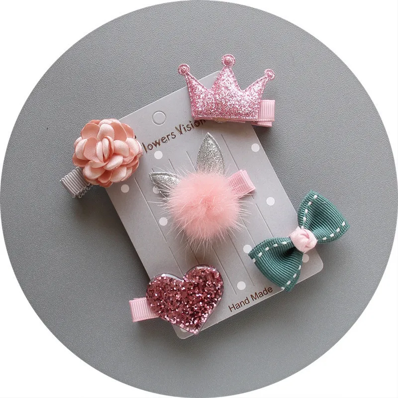 Cute 5PC Flower Patchwork Hair Clips For Baby Girls Cartoon Accessories Beauty Forever Hair Baby Bows Hairpin Opaska Baby 2
Cute 5PC Flower Patchwork Hair Clips For Baby Girls Cartoon Accessories Beauty Forever Hair Baby Bows Hairpin Opaska Baby 2