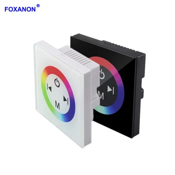 Foxanon 86 Type Wall Mounted LED RGB Controller Touch Panel Controller DC12 - 24V 4A * 4CH For 5050 3528 Strip Light
Foxanon 86 Type Wall Mounted LED RGB Controller Touch Panel Controller DC12 - 24V 4A * 4CH For 5050 3528 Strip Light