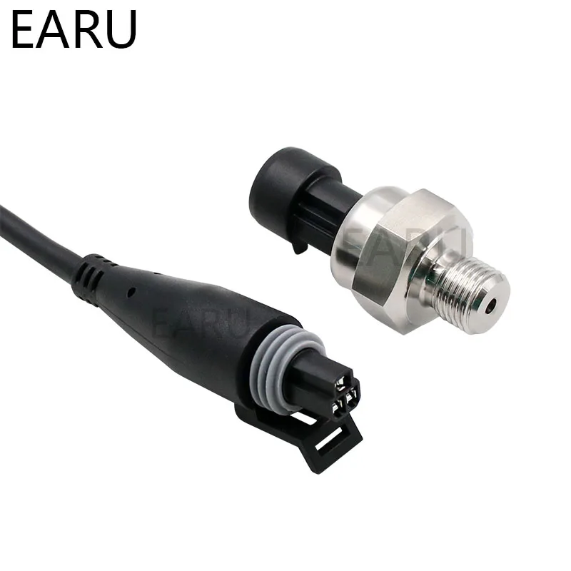 DC5V G1/4 Pressure Sensor Transmitter Pressure Transducer 1.2 MPa 174 PSI For Air Water Gas Oil Diesel Car Auto Stainless Steel
DC5V G1/4 Pressure Sensor Transmitter Pressure Transducer 1.2 MPa 174 PSI For Air Water Gas Oil Diesel Car Auto Stainless Steel