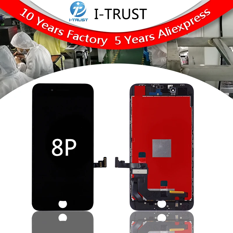 10pcs AUO Grade AAA Screen Replacement for iPhone 8 Plus LCD Display with Touch Digitizer Assembly Parts & Free Shipping
10pcs AUO Grade AAA Screen Replacement for iPhone 8 Plus LCD Display with Touch Digitizer Assembly Parts & Free Shipping