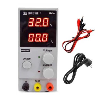 LW-K605D 60V5A Mini Adjustable Digital DC Power Supply Laboratory Switching Voltage Regulated Power Supply Laptop Phone Repair
LW-K605D 60V5A Mini Adjustable Digital DC Power Supply Laboratory Switching Voltage Regulated Power Supply Laptop Phone Repair