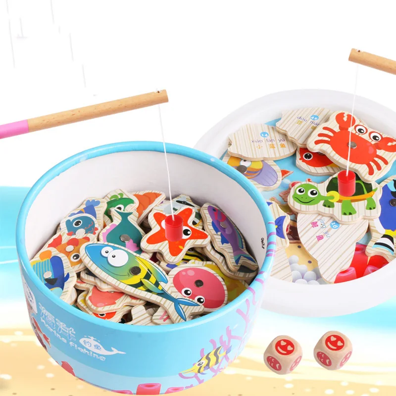 Newest Wooden 3d Magnetic Child Fishing Toy 60pcs/set Fishing Toys Montessori Early Learning Outdoor Fun Toy Gifts Free Shipping
Newest Wooden 3d Magnetic Child Fishing Toy 60pcs/set Fishing Toys Montessori Early Learning Outdoor Fun Toy Gifts Free Shipping