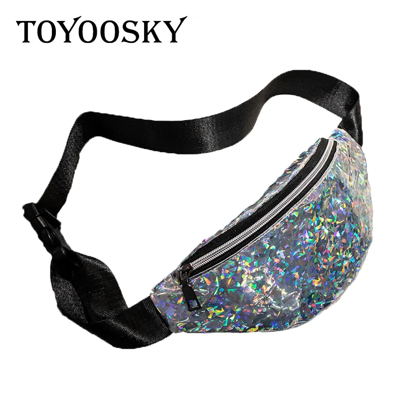 New Arrival Casual PVC Waist Belt Bag Women Laser Zipper Dumpling Shape Sport Waist Bag Multifunction High Capacity TOYOOSKY
New Arrival Casual PVC Waist Belt Bag Women Laser Zipper Dumpling Shape Sport Waist Bag Multifunction High Capacity TOYOOSKY