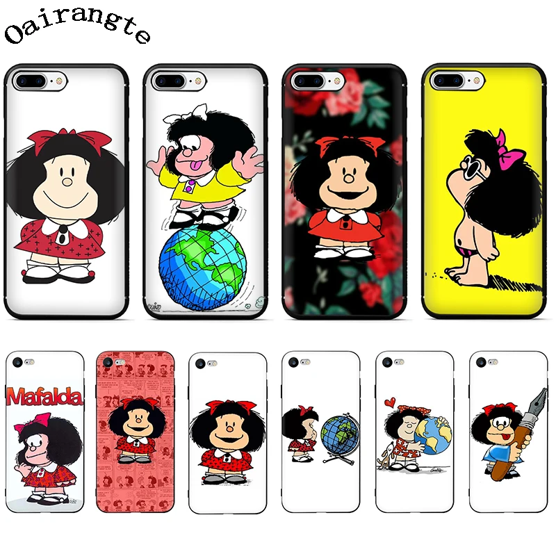 Mafalda soft silicone phone cover case for iphone 5 5s SE 6 6s 7 8 Plus X XR XS 11 pro Max
Mafalda soft silicone phone cover case for iphone 5 5s SE 6 6s 7 8 Plus X XR XS 11 pro Max