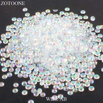 ZOTOONE White AB Resin Flat Back Crystal Nails Non Hotfix Rhinestone For Clothes Decoration Stones And Crystals Applique E
ZOTOONE White AB Resin Flat Back Crystal Nails Non Hotfix Rhinestone For Clothes Decoration Stones And Crystals Applique E