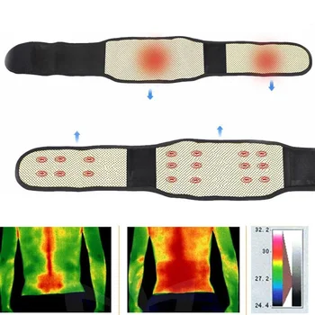 Adjustable Waist Tourmaline Self heating Magnetic Therapy Back Waist Support Belt Lumbar Brace Massage Band Health Care 4 Sizes
Adjustable Waist Tourmaline Self heating Magnetic Therapy Back Waist Support Belt Lumbar Brace Massage Band Health Care 4 Sizes