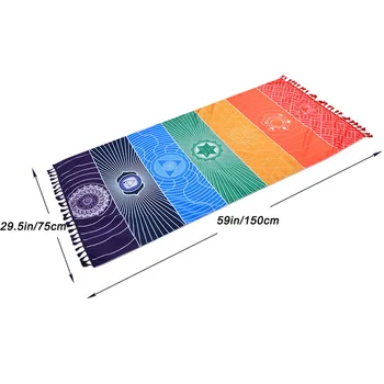 150*75cm Mixed Colors Beach Towel Shawl Bath Colorful Swim Blanket Outdoor Floor Yoga Mat Polyester Wall Hanging Tapestry Stripe
150*75cm Mixed Colors Beach Towel Shawl Bath Colorful Swim Blanket Outdoor Floor Yoga Mat Polyester Wall Hanging Tapestry Stripe