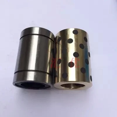 JDB 122130 size 12*21*30mm copper sleeve the same size of LM12 linear Solid inlay graphite Self-lubricating bearing
JDB 122130 size 12*21*30mm copper sleeve the same size of LM12 linear Solid inlay graphite Self-lubricating bearing