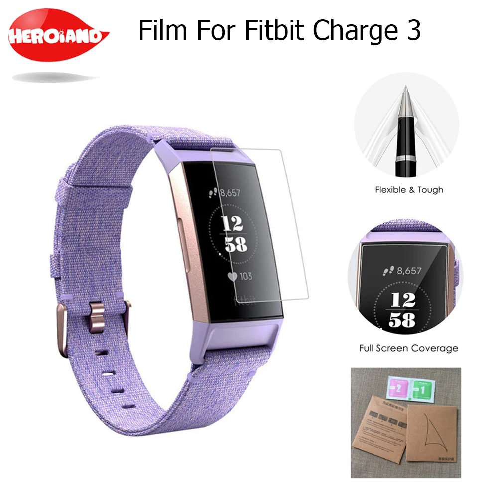 HD Protective Film for Fitbit Charge 2 Charge 3 Band Anti-Scratch TPU cover Screen Protectors Bracelet Screen Clear Ultra Thin
HD Protective Film for Fitbit Charge 2 Charge 3 Band Anti-Scratch TPU cover Screen Protectors Bracelet Screen Clear Ultra Thin