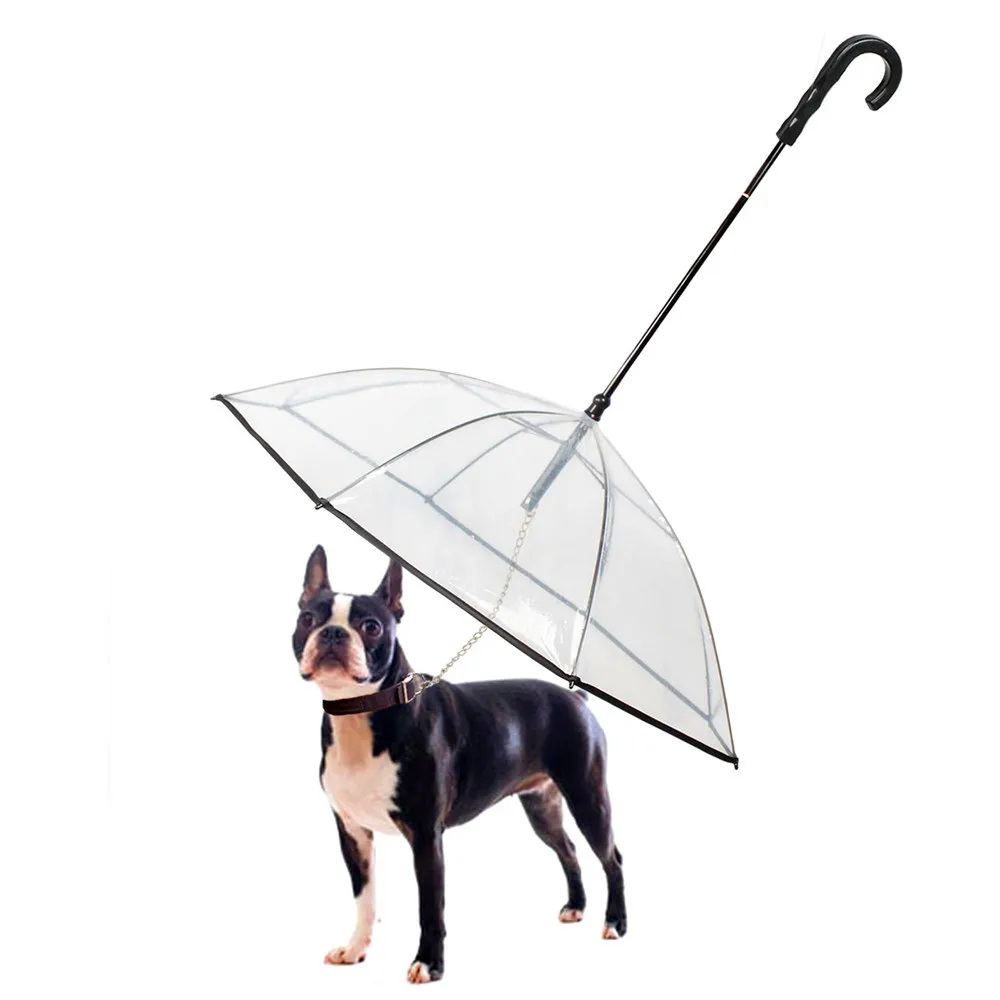 2019 New Transparent Pet Dog Cat Umbrella with Built-in Leash Portable Puppy Dry in Rain Umbrellas
2019 New Transparent Pet Dog Cat Umbrella with Built-in Leash Portable Puppy Dry in Rain Umbrellas