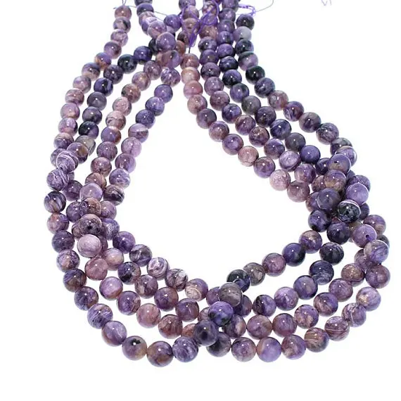 One strand 100% Natural Charoite Beads 4MM 6 MM 8MM 10MM 12MM Round Semi Gem stone Loose Jewelry Beads 15.5"/Strand
One strand 100% Natural Charoite Beads 4MM 6 MM 8MM 10MM 12MM Round Semi Gem stone Loose Jewelry Beads 15.5"/Strand