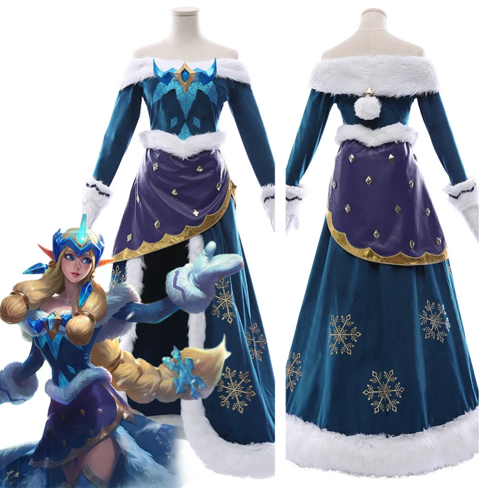 LOL Game Star Guardian Soraka Cosplay Costume Outfit Halloween Carnival Costumes For Adult Women Custom Made
LOL Game Star Guardian Soraka Cosplay Costume Outfit Halloween Carnival Costumes For Adult Women Custom Made