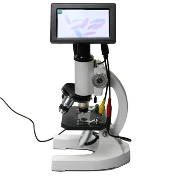 40X-2000X Monocular Biological Microscope Metal With 4.3 Inch Electronic Eyepiece Display Screen
40X-2000X Monocular Biological Microscope Metal With 4.3 Inch Electronic Eyepiece Display Screen