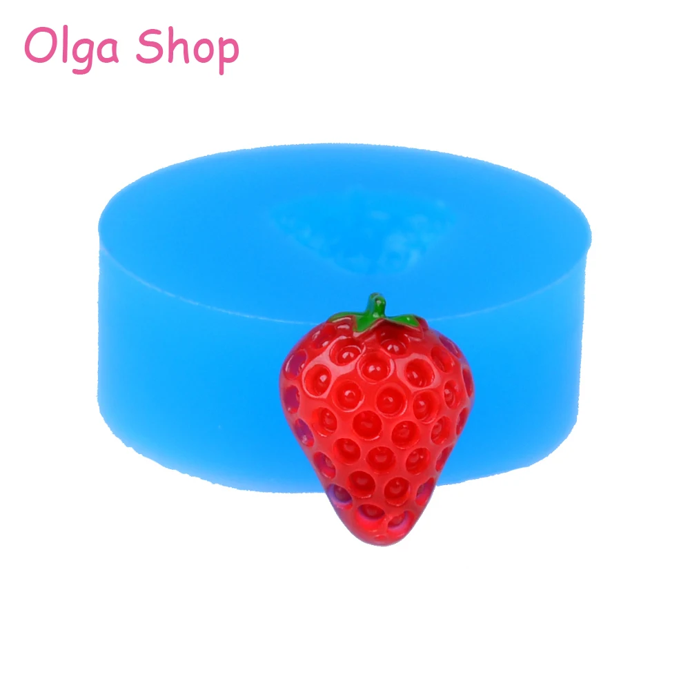 SYL037 14.8mm Half Strawberry Silicone Mold - Fruit Mold Cake Decoration, Fondant, Chocolate, Resin, Gum Paste, Candy, Food Safe
SYL037 14.8mm Half Strawberry Silicone Mold - Fruit Mold Cake Decoration, Fondant, Chocolate, Resin, Gum Paste, Candy, Food Safe