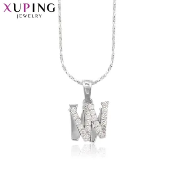 Xuping Fashion Letter "W" Charm Pendant With Environmental Copper Jewelry for Girl Women Mother's Day Gift M35-30086
Xuping Fashion Letter "W" Charm Pendant With Environmental Copper Jewelry for Girl Women Mother's Day Gift M35-30086