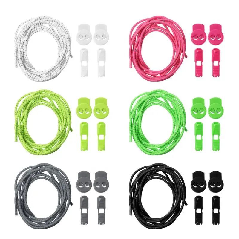 Shoe Strings No Tie Lazy Laces Elastic Round Buckle Sport Shoes Sneaker Shoelaces Reflective Without Lacing Running Lock Lace
Shoe Strings No Tie Lazy Laces Elastic Round Buckle Sport Shoes Sneaker Shoelaces Reflective Without Lacing Running Lock Lace
