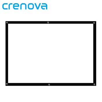 CRENOVA Projector Screen For A76 Outdoor White Cloth Material Support Home Theater Movie Video Projector 16:9 60 72 84 100 120
CRENOVA Projector Screen For A76 Outdoor White Cloth Material Support Home Theater Movie Video Projector 16:9 60 72 84 100 120