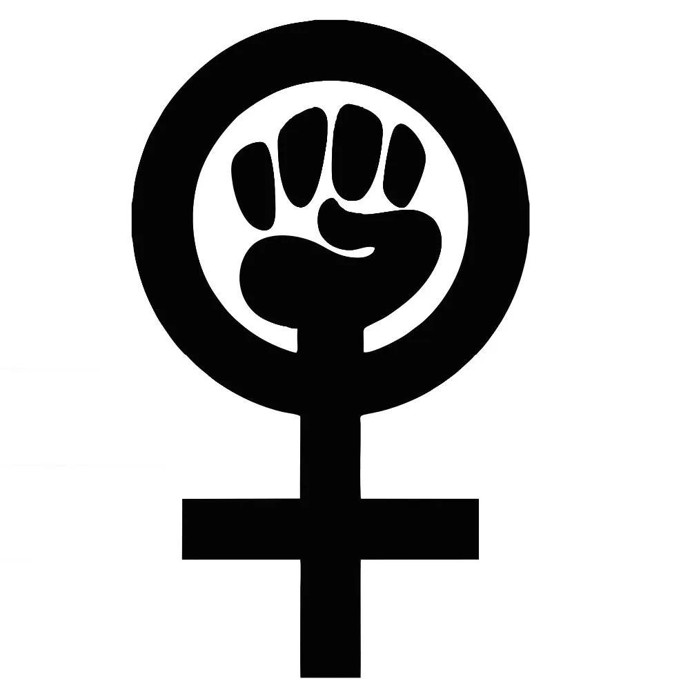 Feminist знак виниловая Автомобильная наклейка художественный Декор забавная для