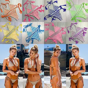 2017 Sexy Swimwear Women Bikini Set Bandage Push-Up Swimsuit Bathing Beachwear with Thin Pad
2017 Sexy Swimwear Women Bikini Set Bandage Push-Up Swimsuit Bathing Beachwear with Thin Pad