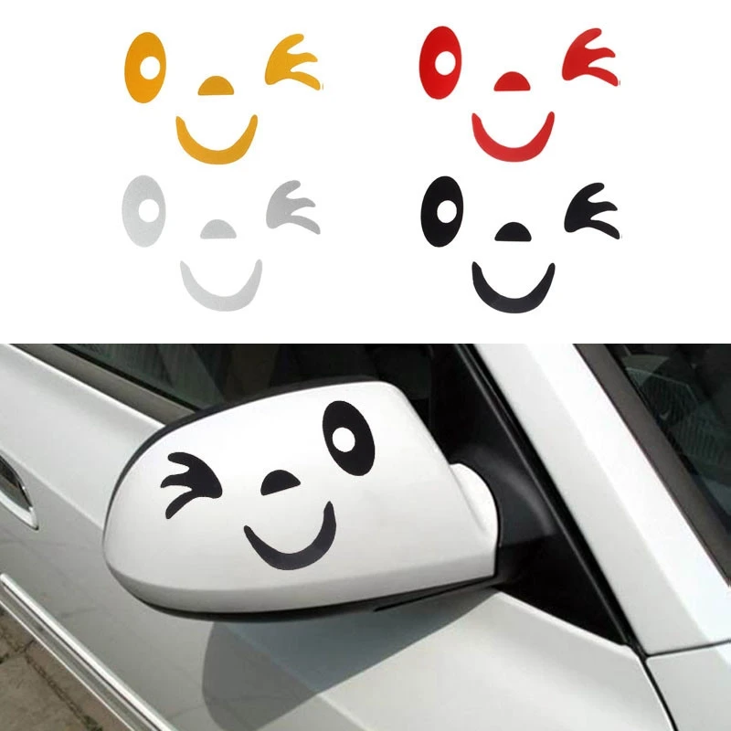 Smile Face Design Strong Visual Impact 3D Decoration Sticker For Car Side Mirror Rearview DIY Your Own Personalized Car@11219@@
Smile Face Design Strong Visual Impact 3D Decoration Sticker For Car Side Mirror Rearview DIY Your Own Personalized Car@11219@@